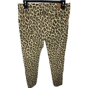 Judy Blue Brown Black Ankle Cropped Jeans